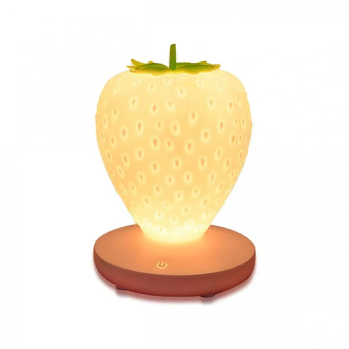 Επαναφορτιζόμενο Παιδικό Φωτάκι με Διακόπτη Αφής Φράουλα σε Διάφορα Χρώματα