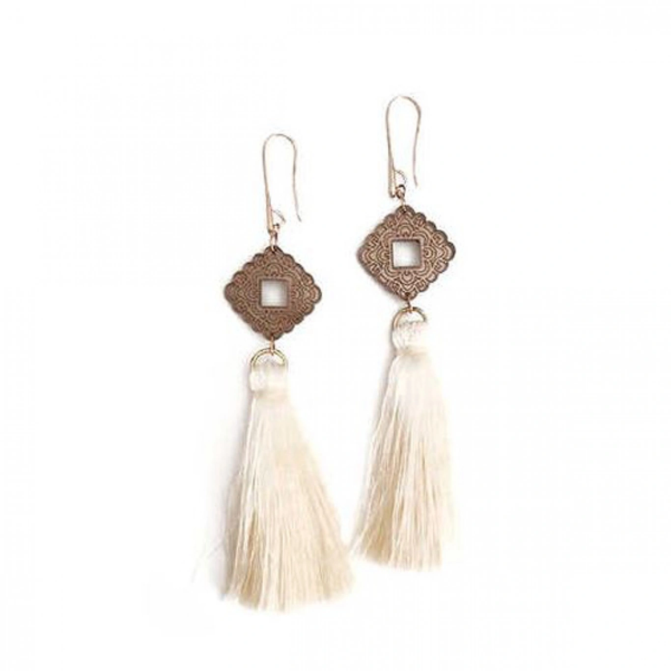 Κρεμαστά Σκουλαρίκια Bohemian από Μαύρο - Χρυσό από Plexiglass με Επαργυρωμένα Μεταλλικά Στοιχεία Κρεμαστά Σκουλαρίκια Bohemian από Μαύρο - Χρυσό από Plexiglass με Επαργυρωμένα Μεταλλικά Στοιχεία