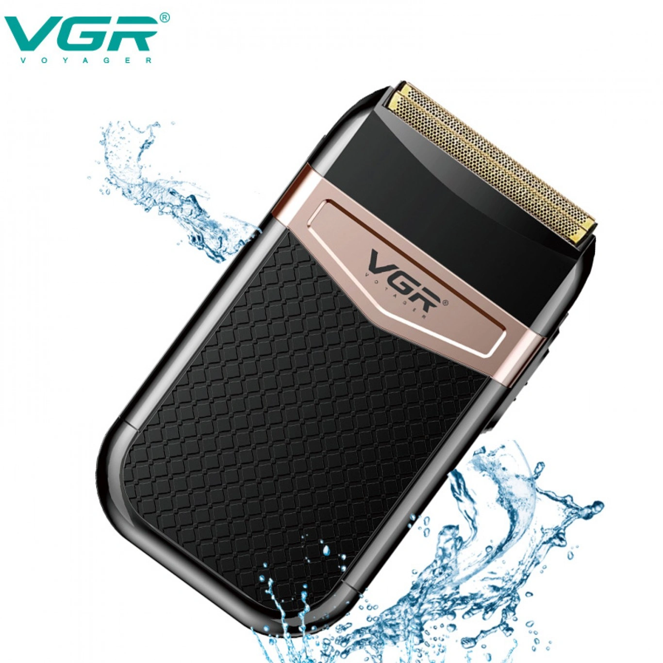 VGR® Αδιάβροχη Επαναφορτιζόμενη Ξυριστική Μηχανή Ασύρματη με Πουγκί Μεταφοράς VGR® Αδιάβροχη Επαναφορτιζόμενη Ξυριστική Μηχανή Ασύρματη με Πουγκί Μεταφοράς