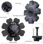 Ηλιακό Επαναφορτιζόμενο Συντριβάνι Αδιάβροχο για Λίμνες & Πισίνες 1.6W - Solar Powered Fountain & Pond Pump