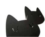 Καρφίτσα Kitty Brooch από Μαύρο Plexiglass