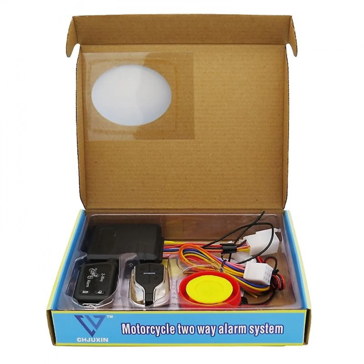 Αντικλεπτικός Συναγερμός Μοτοσυκλέτας Δύο Κατευθύνσεων 125dB με Τηλεχειριστήριο με Οθόνη LCD & Εμβέλεια 1KM