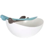 Σετ Σαλατιέρα Dream House με Κουτάλες Σερβιρίσματος Λευκή 23x12.5cm