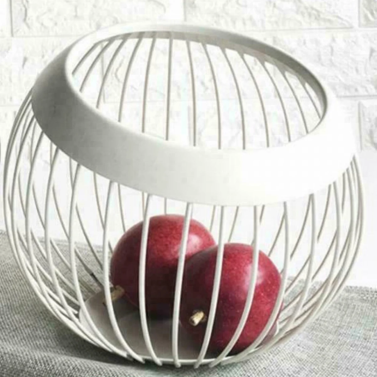 Μεταλλική Φρουτιέρα Miami 20x20x19 cm