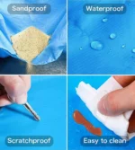 Αδιάβροχο Χαλάκι για την Παραλία, το Κάμπινγκ, το Πικνίκ 200x210εκ Waterproof Beach Blanket