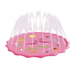 Φουσκωτό Στρώμα Φλαμίνγκο με Πίδακες Νερού 170εκ Water Pad Splash Game Pad