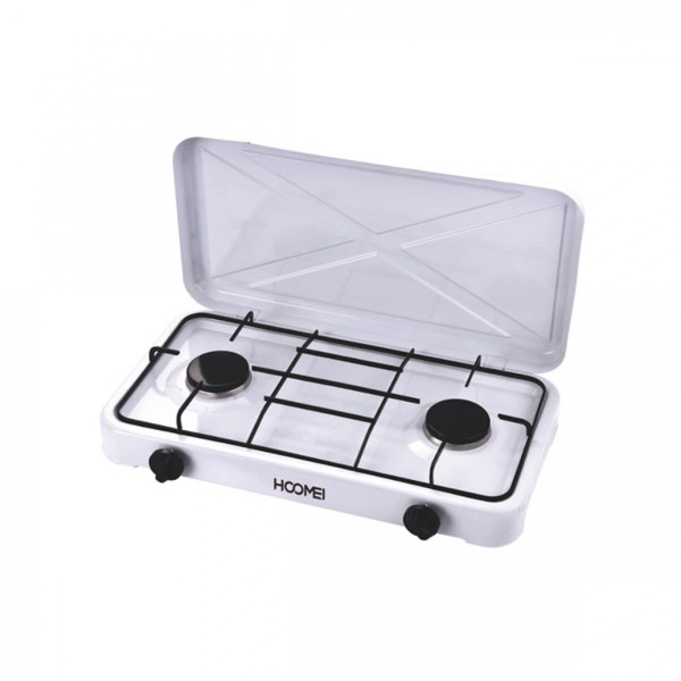 Επιτραπέζια Εστία Υγραερίου Μονή Λευκή Hoomei HM-561T Επιτραπέζια Εστία Υγραερίου Μονή Λευκή Hoomei HM-561T