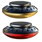 Αρωματικό Αυτοκινήτου σε Σχήμα "UFO" Ηλιακά Περιστρεφόμενο - Car Fragrance