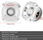 Ηχείο Αυτοκινήτου Tweeter 600W GT-S20