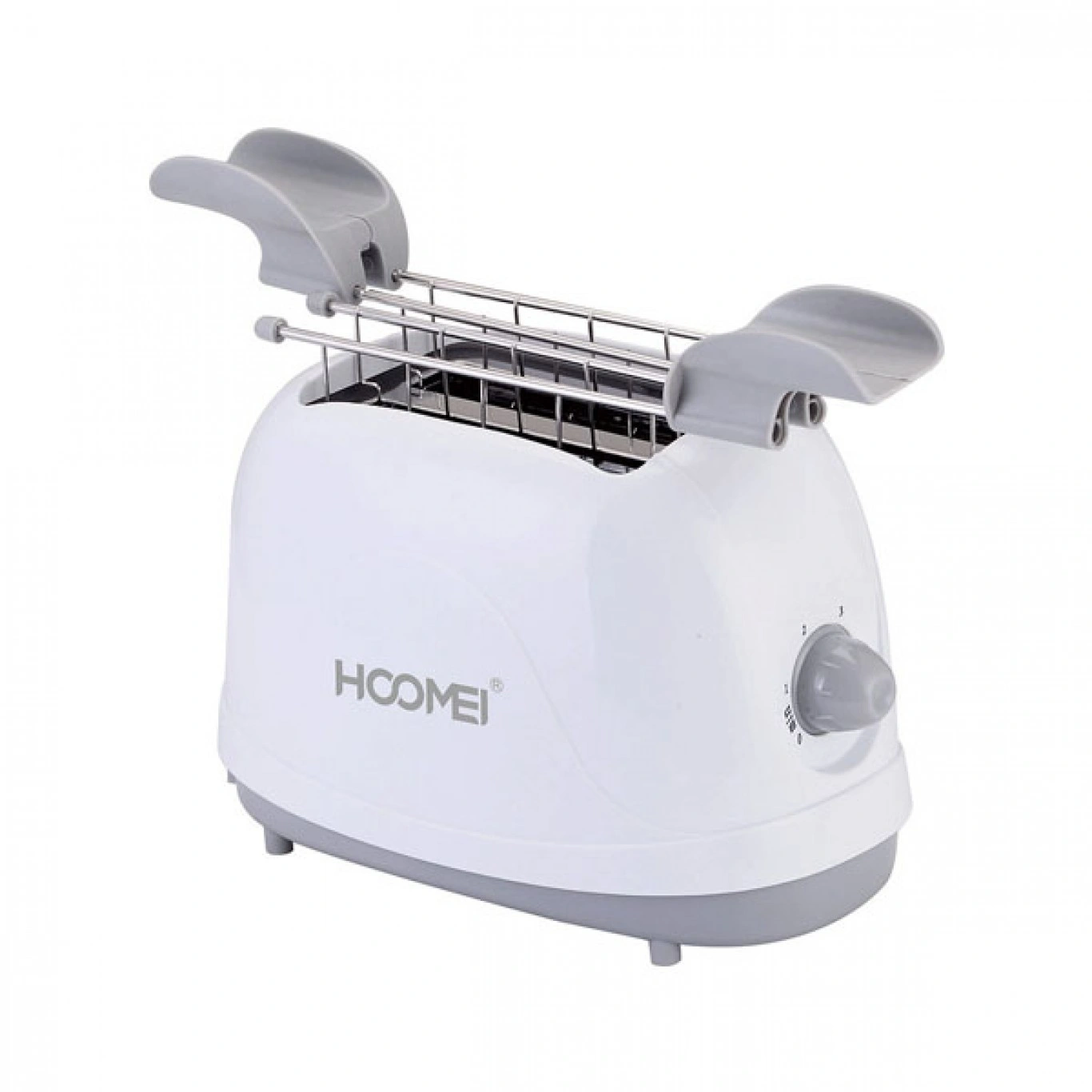 Φρυγανιέρα 2 Θέσεων 800W Λευκή Hoomei HM-5928 Φρυγανιέρα 2 Θέσεων 800W Λευκή Hoomei HM-5928