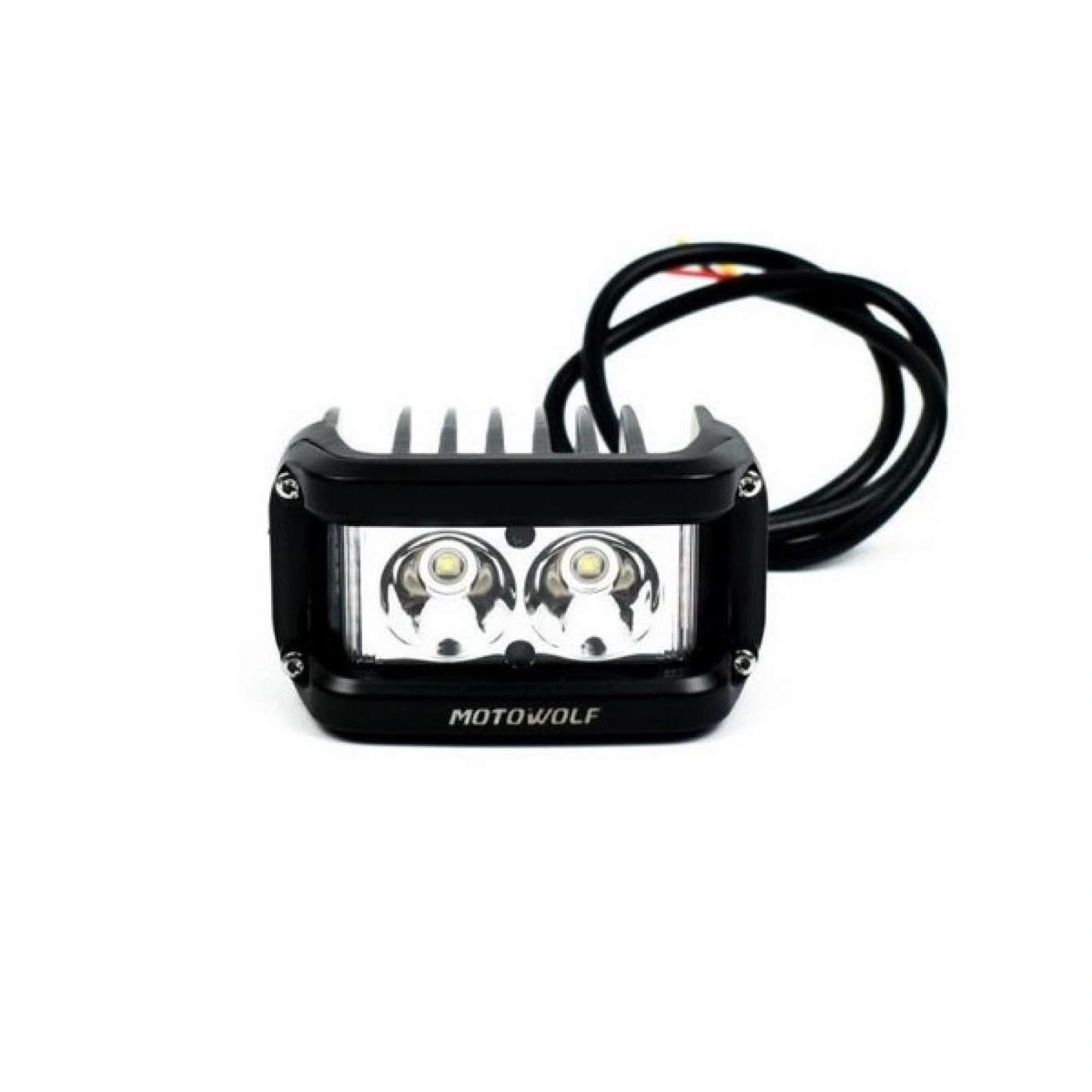 Motowolf® Αδιάβροχο Προβολάκι Αλουμινίου για Μοτοσυκλέτες 25W Λευκού Φωτισμού - Mαύρο Motowolf® Αδιάβροχο Προβολάκι Αλουμινίου για Μοτοσυκλέτες 25W Λευκού Φωτισμού - Mαύρο