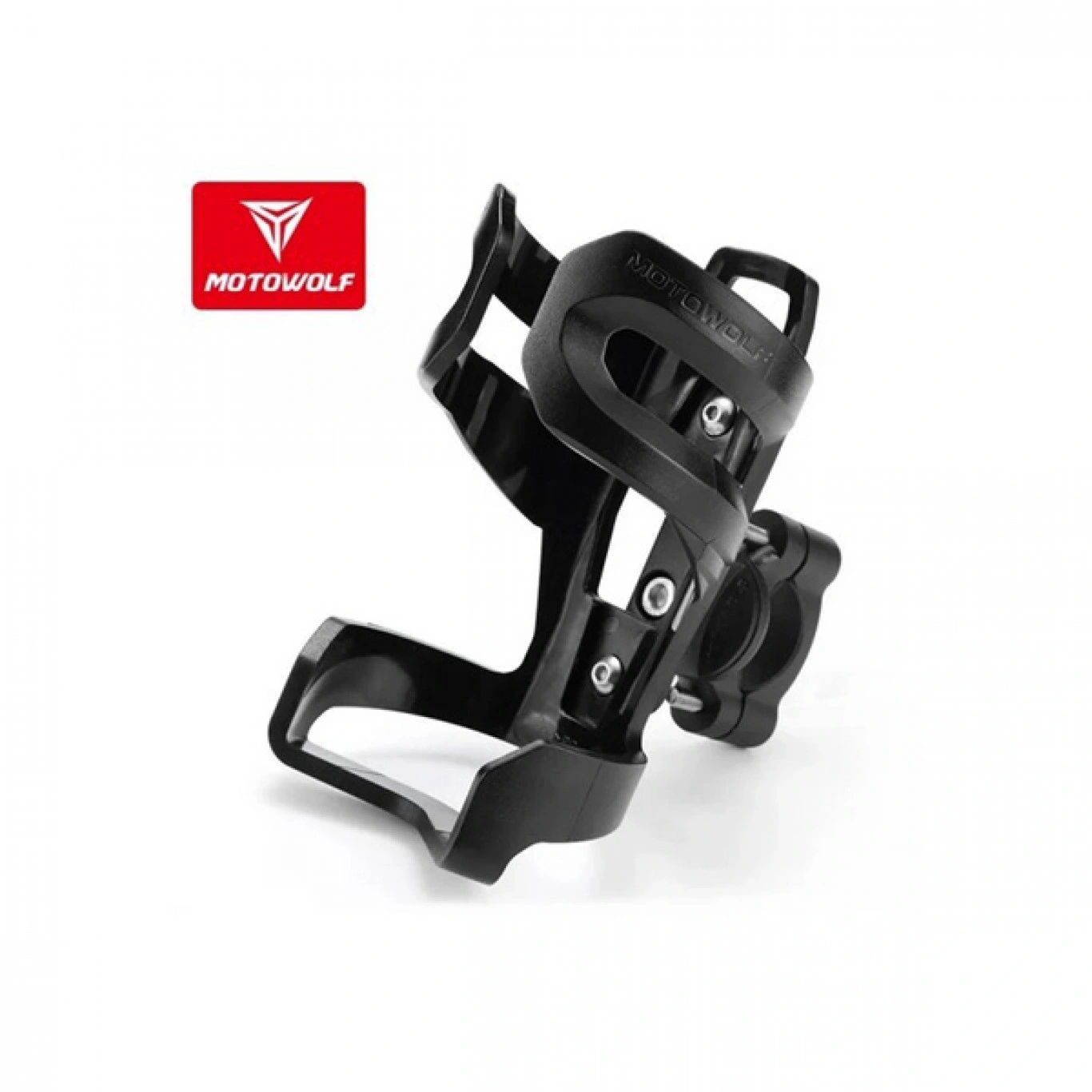 Motowolf® Ποτηροθήκη Τιμονιού με Βάση για Μοτοσυκλέτες και Ποδήλατα - Μαύρη Motowolf® Ποτηροθήκη Τιμονιού με Βάση για Μοτοσυκλέτες και Ποδήλατα - Μαύρη
