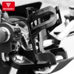 Motowolf® Ποτηροθήκη Τιμονιού με Βάση για Μοτοσυκλέτες και Ποδήλατα - Μαύρη