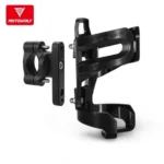 Motowolf® Ποτηροθήκη Τιμονιού με Βάση για Μοτοσυκλέτες και Ποδήλατα - Μαύρη