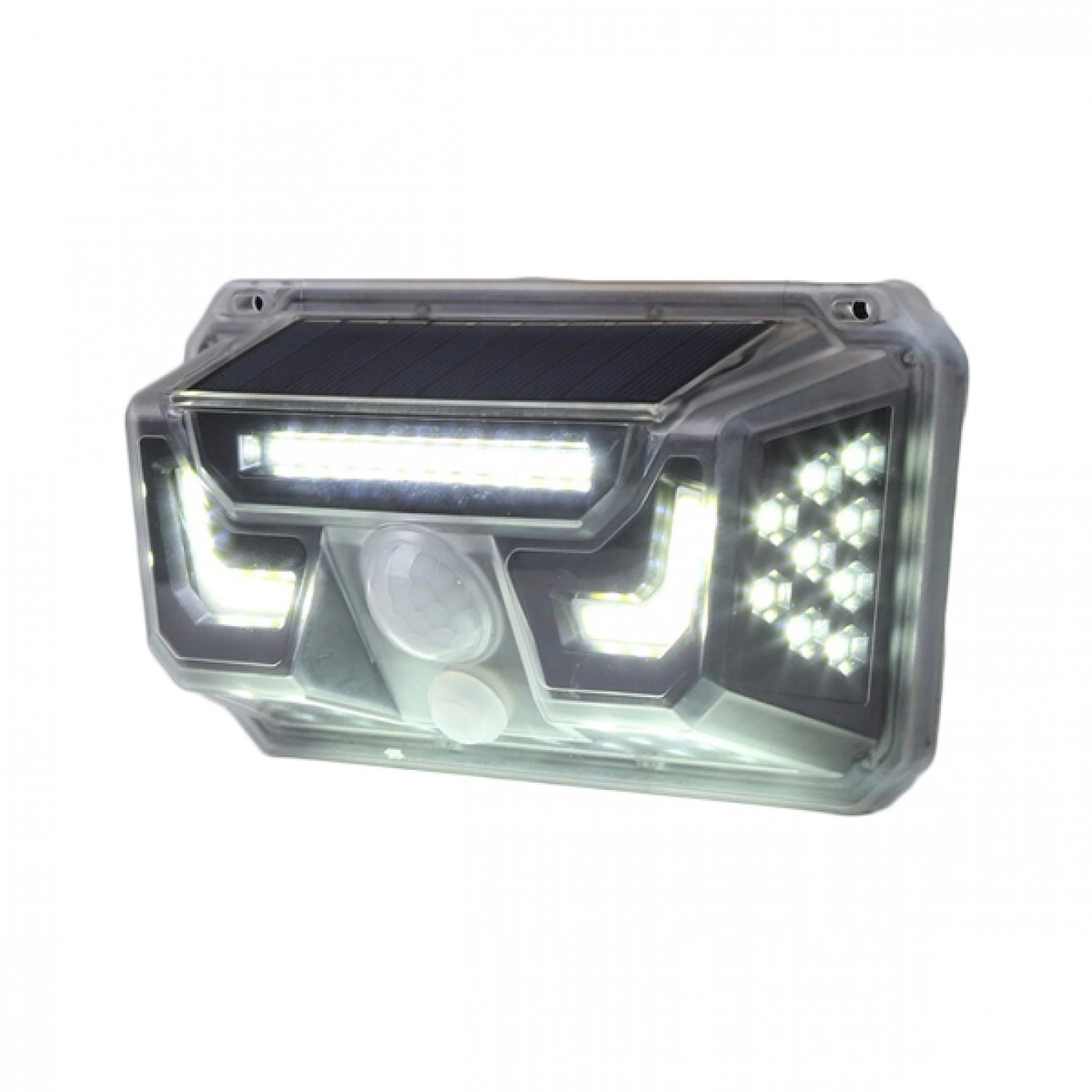 Ηλιακό Φωτιστικό 34LED SMD & 36COB με Ανιχνευτή Κίνησης Μαύρο Ηλιακό Φωτιστικό 34LED SMD & 36COB με Ανιχνευτή Κίνησης Μαύρο