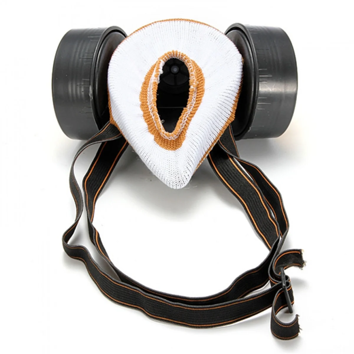 Μάσκα Αντιασφυξιογόνα Διπλή με Φίλτρα Ενεργού Άνθρακα