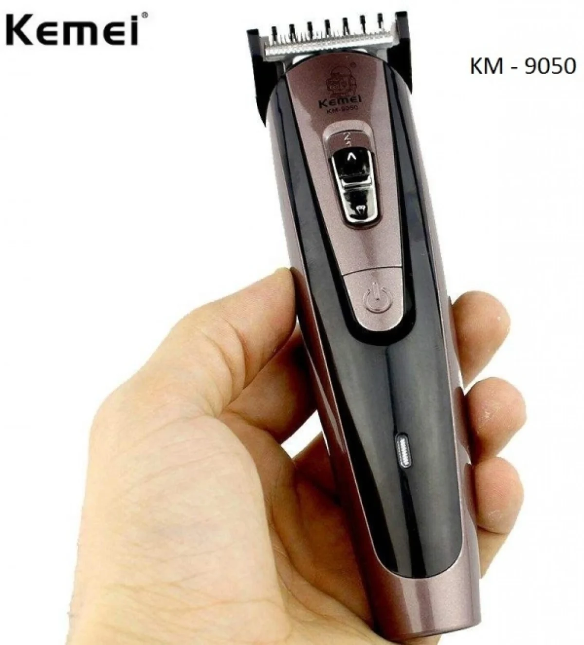 Επαναφορτιζόμενη Κουρευτική - Ξυριστική Μηχανή και Trimmer Kemei KM-1408