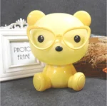 Επιτραπέζιο Παιδικό Φωτιστικό - Πορτατίφ - Φωτάκι Νυκτός Αρκουδάκι με Γυαλιά LED