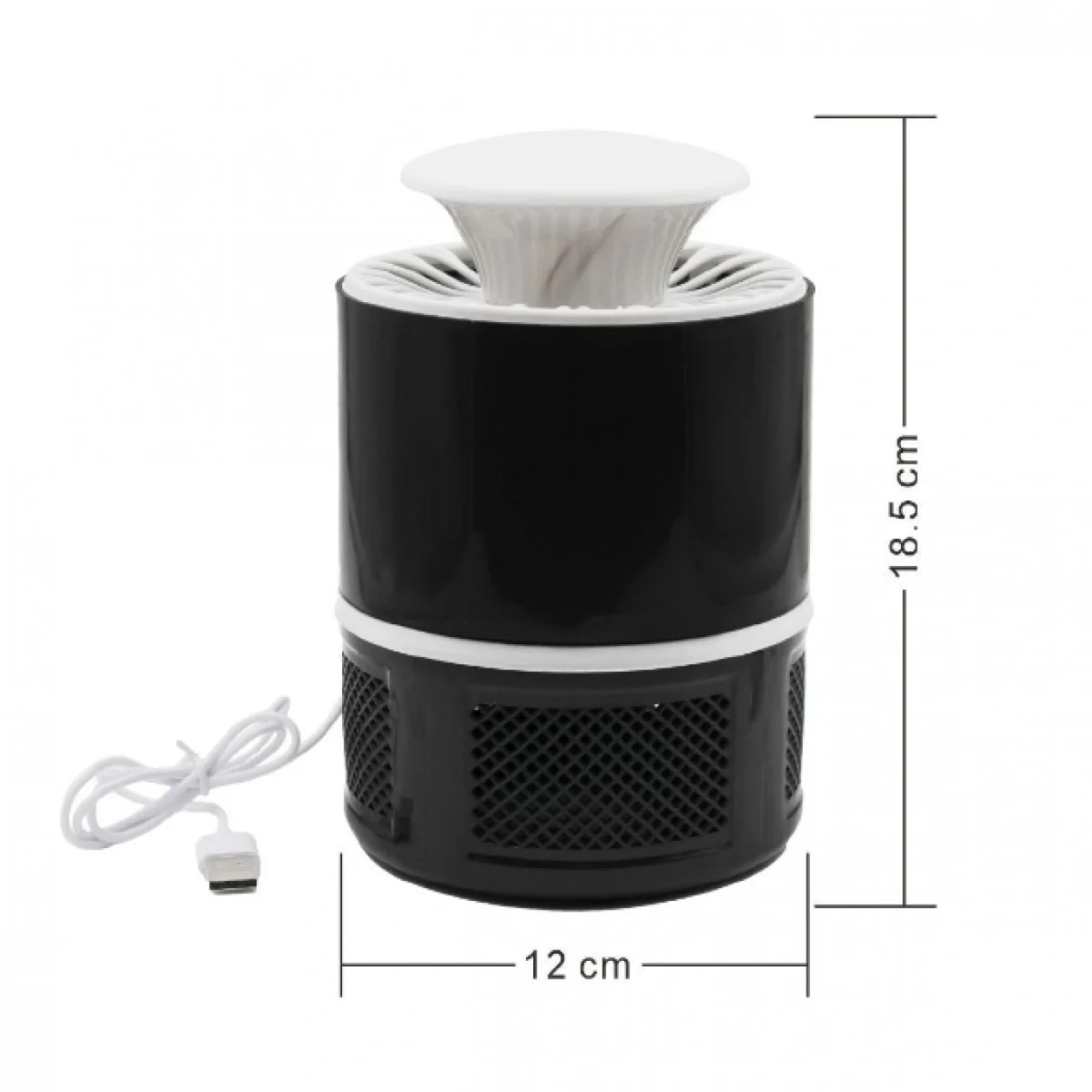 Σύστημα Εξολόθρευσης Κουνουπιών USB με Ανεμιστήρα και Φωτισμό LED - NOVA Mosquito Killer