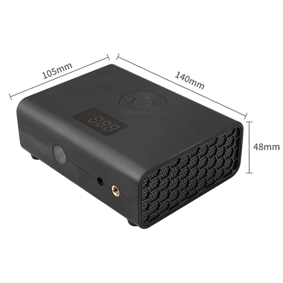 Ηλεκτρική Φορητή Τρόμπα Carsun C1752 12V 35L/min 100W 12V με Φακό LED Ψηφιακή για Αναπτήρα Αυτοκινήτου - Car Air Pump