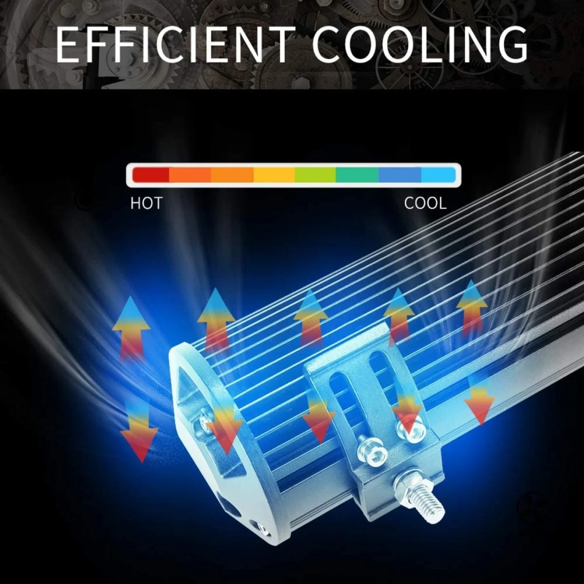 Προβολέας Cree LED 120W 10-30V DC 6500K Ψυχρό Λευκό 12000 lm 40 LED - Μπάρα Πορείας Αυτοκινήτου