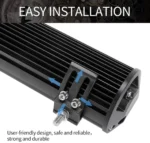 Αδιάβροχος Προβολέας με 60 Διπλά LED Ψυχρός & Κίτρινος Φωτισμός - Μπάρα Αυτοκινήτου με Λειτουργία Flashing - Strobe 180W 12V Εκτάκτου Ανάγκης SOS