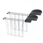 Φρυγανιέρα 2 Θέσεων 650W Inox Hoomei HM-5918 Με 6 Επίπεδα Ψησίματος