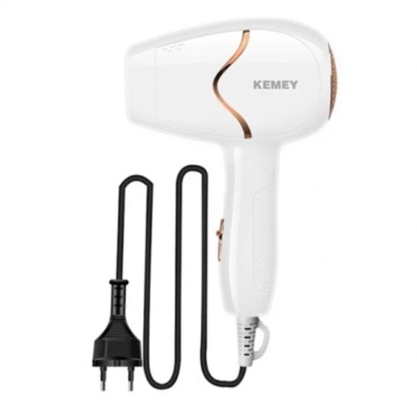 Kemey® Αναδιπλούμενο Πιστολάκι - Σεσουάρ Μαλλιών Ταξιδιού 1800W με 2 Ταχύτητες