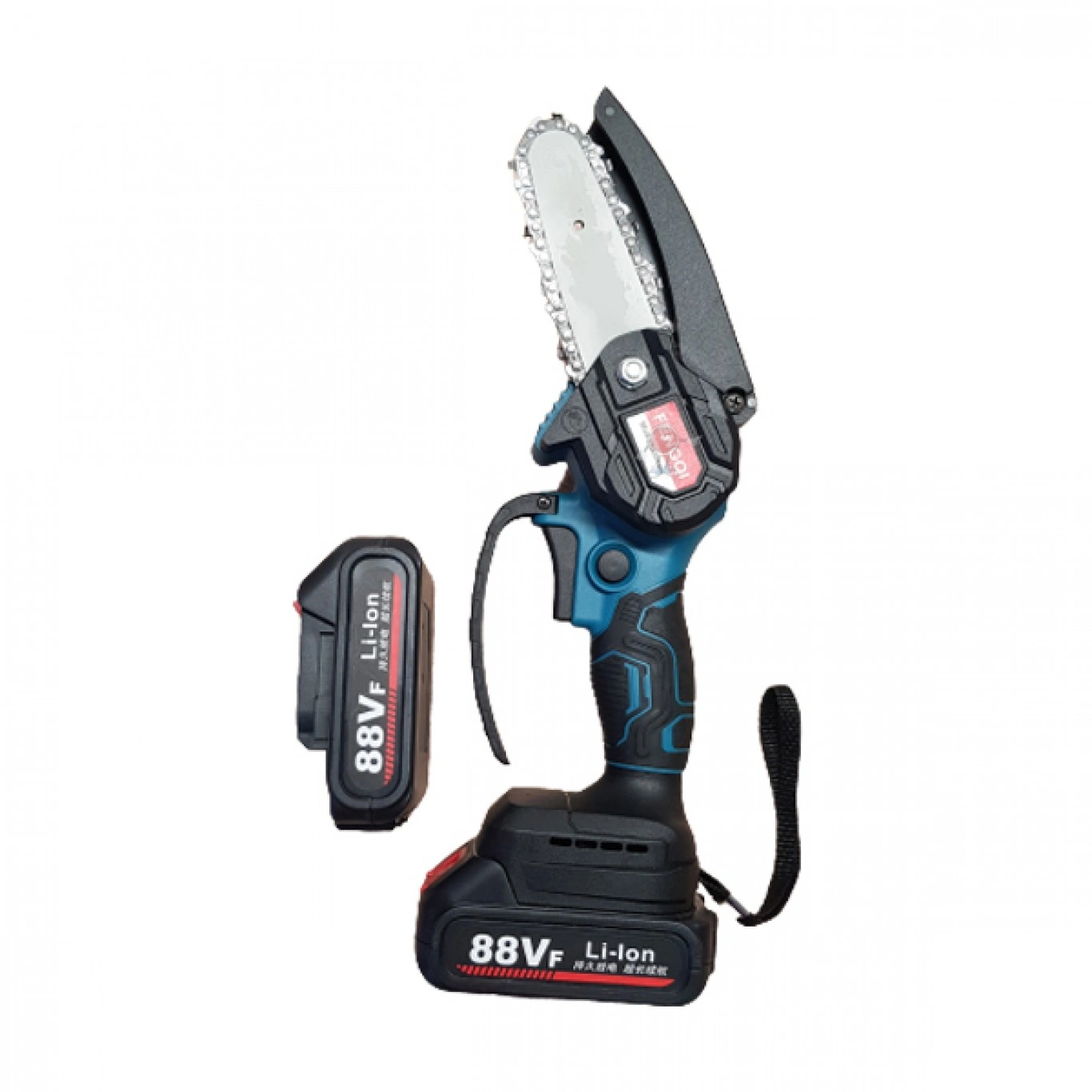 Mini Ηλεκτρικό Επαναφορτιζόμενο Αλυσοπρίονο - Πριόνι με Λάμα 10εκ και 2 Μπαταρίες Mini Ηλεκτρικό Επαναφορτιζόμενο Αλυσοπρίονο - Πριόνι με Λάμα 10εκ και 2 Μπαταρίες