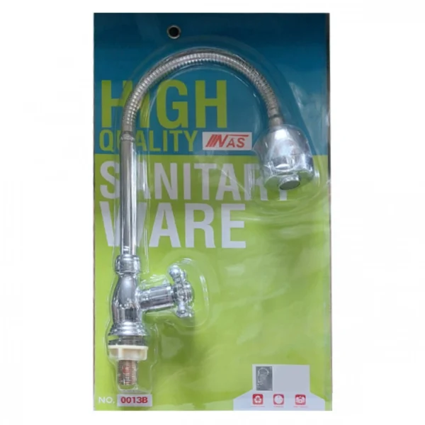 Mπαταρία Νεροχύτη Πάγκου με Έυκαμπτο Ρουξούνι 1 Οπής 23121