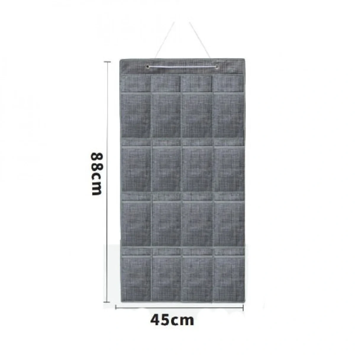 Υφασμάτινη Κρεμαστή Θήκη Οργάνωσης 16 Θέσεων 88x45 cm