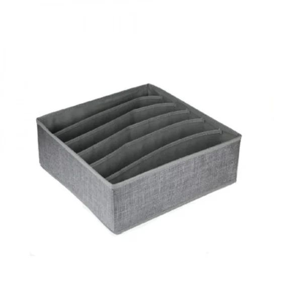 Υφασμάτινο Κουτί Αποθήκευσης Γενικής Χρήσης 6 Θέσεων 32x32x12 cm