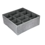 Υφασμάτινο Κουτί Αποθήκευσης Γενικής Χρήσης 12 Θέσεων 32x32x12 cm