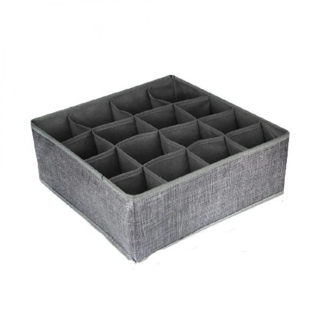Υφασμάτινο Κουτί Αποθήκευσης Γενικής Χρήσης 16 Θέσεων 32x32x12 cm Υφασμάτινο Κουτί Αποθήκευσης Γενικής Χρήσης 16 Θέσεων 32x32x12 cm
