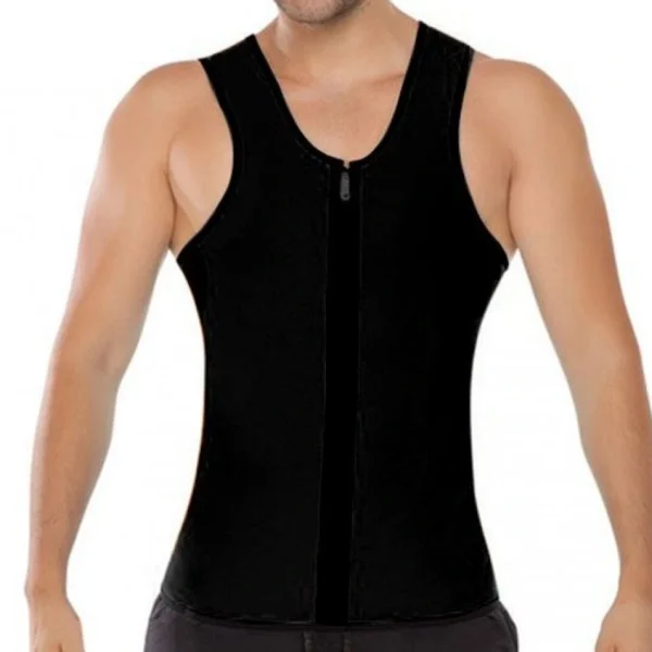 Γιλέκο Εφίδρωσης & Αδυνατίσματος Lastex με Φερμουάρ Hot Shapers - Unisex