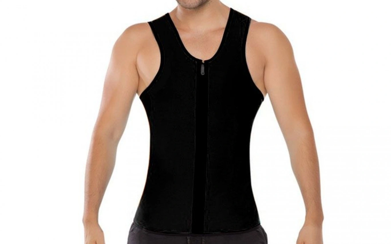 Γιλέκο Εφίδρωσης & Αδυνατίσματος Lastex με Φερμουάρ Hot Shapers - Unisex Γιλέκο Εφίδρωσης & Αδυνατίσματος Lastex με Φερμουάρ Hot Shapers - Unisex