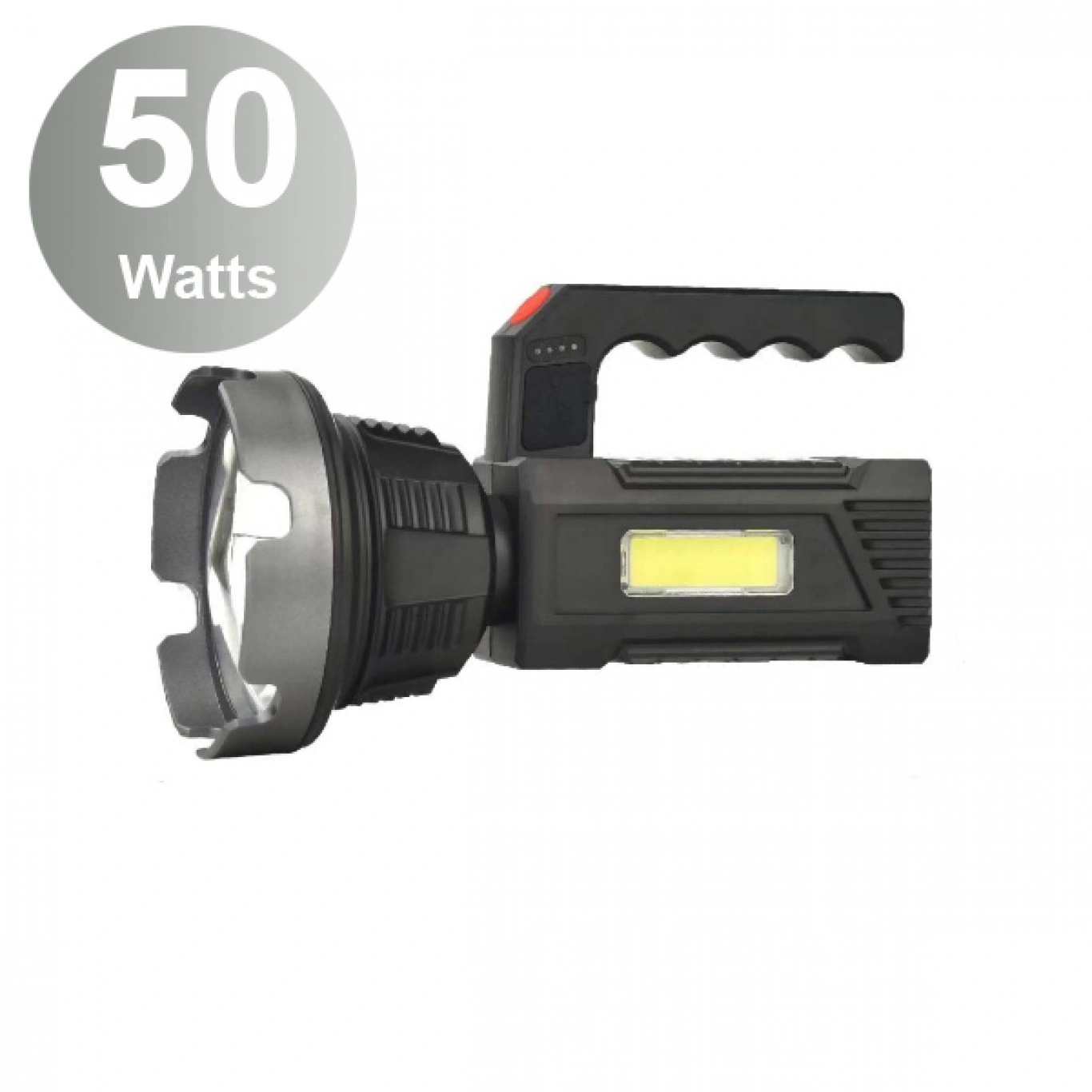 Επαναφορτιζόμενος Φακός LED 50W & Powerbank με Λαβή CB-T100 Επαναφορτιζόμενος Φακός LED 50W & Powerbank με Λαβή CB-T100