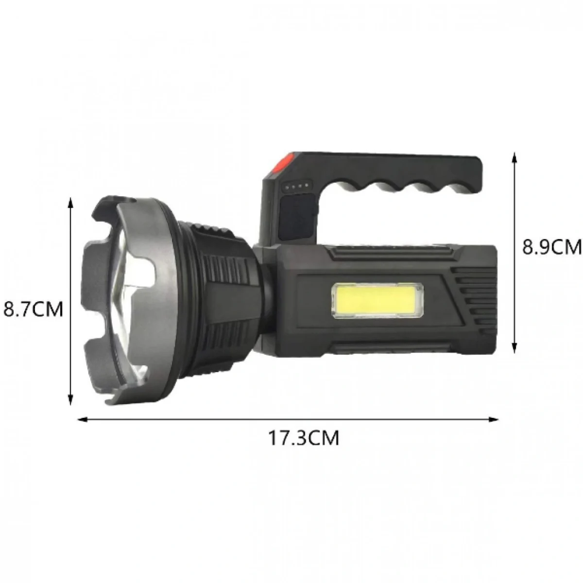 Επαναφορτιζόμενος Φακός LED 50W & Powerbank με Λαβή CB-T100