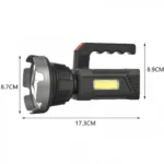 Επαναφορτιζόμενος Φακός LED 50W & Powerbank με Λαβή CB-T100