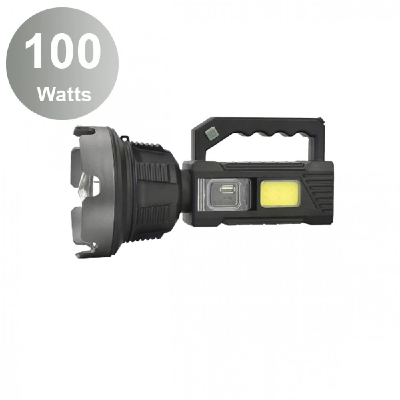 Επαναφορτιζόμενος Φακός LED 100W & Powerbank με Λαβή CB-T200 Επαναφορτιζόμενος Φακός LED 100W & Powerbank με Λαβή CB-T200