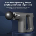 Ηλεκτρική Συσκευή Μασάζ για το Σώμα με 4 Κεφαλές και 5 Ρυθμίσεις Ταχύτητας Επαναφορτιζόμενη 20W - Deep Tissue Fascia Fun