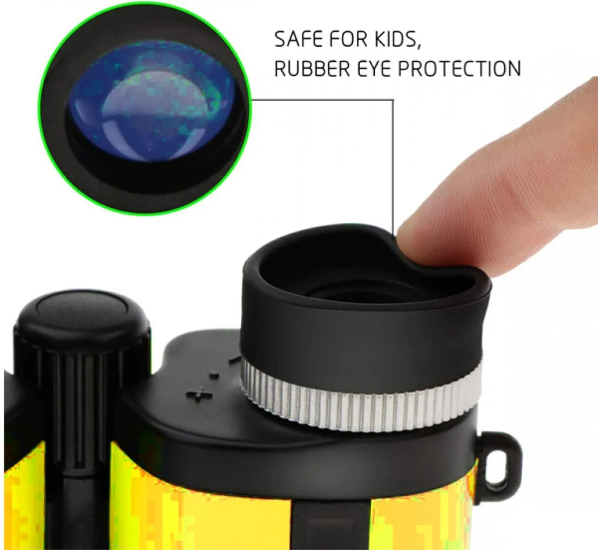 Μικρά Κυάλια Τσέπης 10x22 Near Focus με Ρύθμιση Μυωπίας