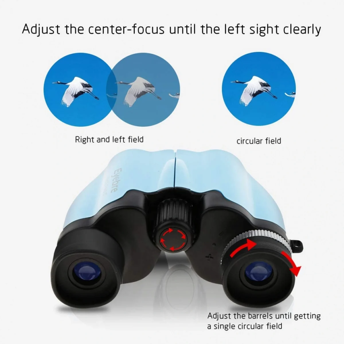 Μικρά Κυάλια Τσέπης 10x22 Near Focus με Ρύθμιση Μυωπίας