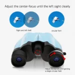 Μικρά Κυάλια Τσέπης 10x22 Near Focus με Ρύθμιση Μυωπίας