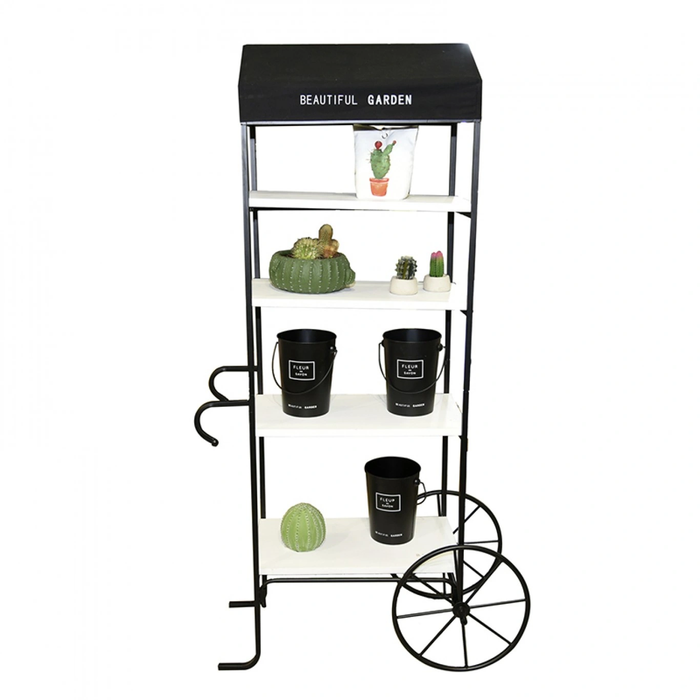 Ραφιέρα - Καρότσι Florist Corner 180x60x35cm Ραφιέρα - Καρότσι Florist Corner 180x60x35cm