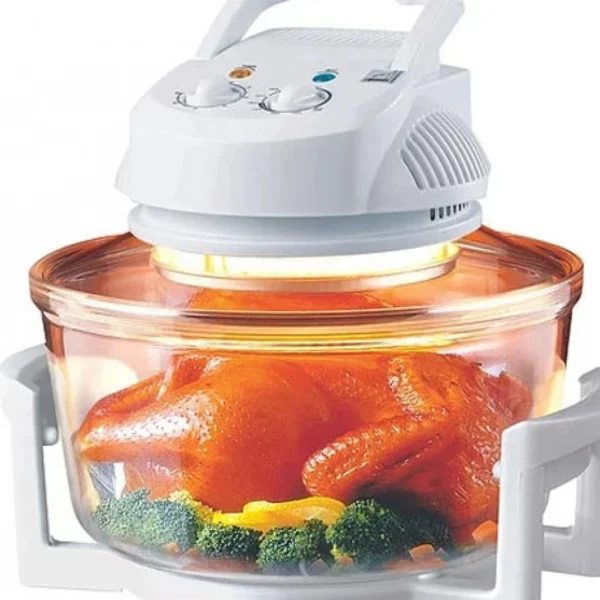 Φουρνάκι Ρομπότ 12lt Λευκό με Λάμπα Αλογόνου Hoomei HM-5930