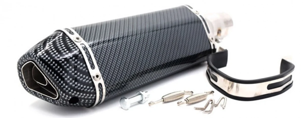 Universal Εξάτμιση 40 cm για Μηχανή - Μοτοσυκλέτας