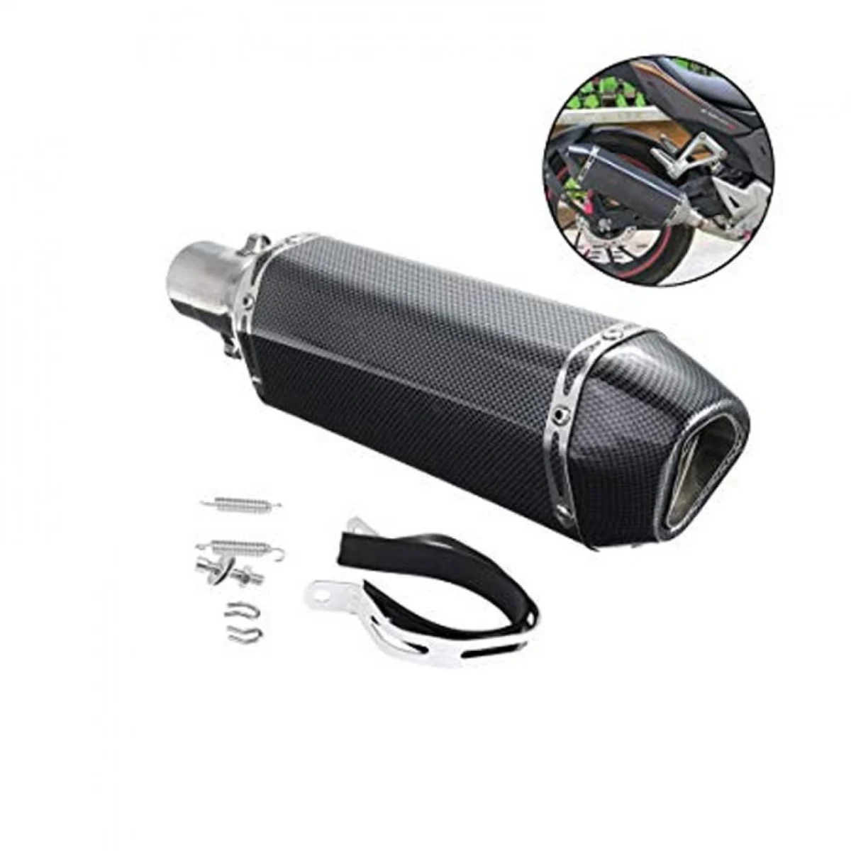 Universal Εξάτμιση 40 cm για Μηχανή - Μοτοσυκλέτας