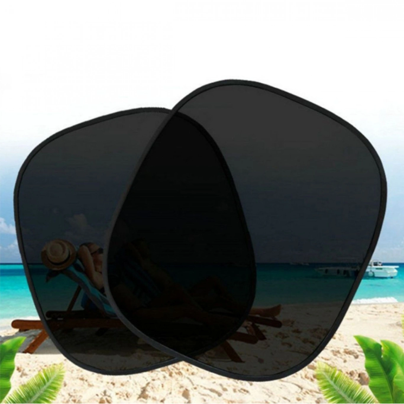 Σετ με 2 Μεμβράνες Ηλιοπροστασίας Αυτοκινήτου 38x45cm Σετ με 2 Μεμβράνες Ηλιοπροστασίας Αυτοκινήτου 38x45cm