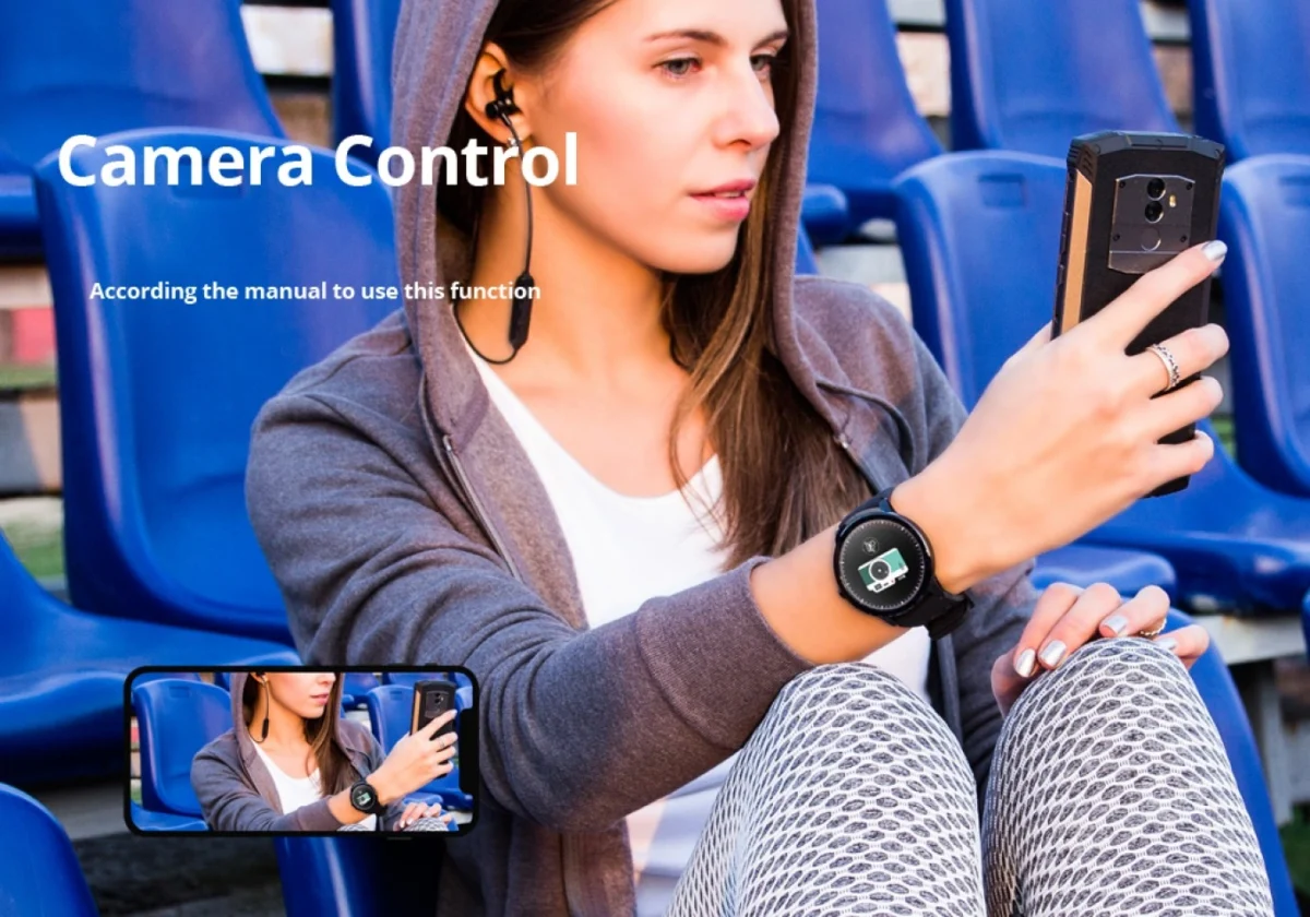 Αδιάβροχο Smart Watch με Οθόνη Αφής HD, Βηματομετρητή, Μέτρηση Ύπνου, Ειδοποιήσεις - Ρολόι Fitness Activity Tracker